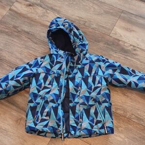 Boys Blue Winter Coat